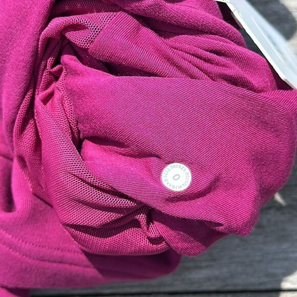 Lululemon Loungeful High-Rise Short 7" Magenta Purple size 0 NWT shorts - Picture 7 of 7